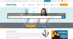 Desktop Screenshot of empleate.com