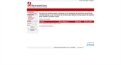 Desktop Screenshot of excelsiorgama.empleate.com