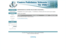 Tablet Screenshot of centropoliclinicovalencia.empleate.com