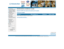 Tablet Screenshot of kimberly-clark.empleate.com
