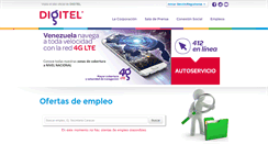 Desktop Screenshot of digitel.empleate.com