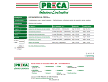 Tablet Screenshot of preca.empleate.com