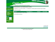 Tablet Screenshot of elplazas.empleate.com